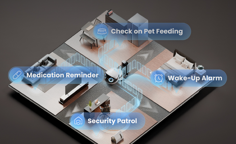 EBO Air 2 Plus smart home patrol