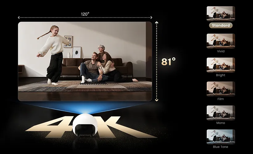 Enabot EBO Max FamilyBot 4K AI home robot