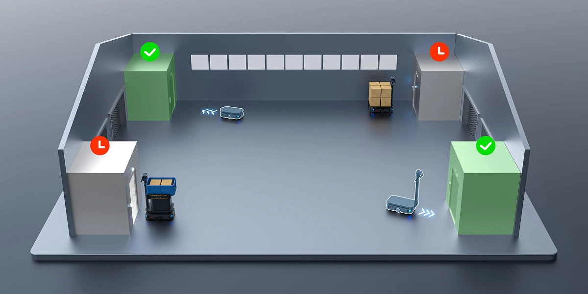 Idle elevator priority scheduling