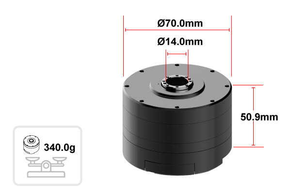 new Robotis YM070-210-M001-RH robot — image 3