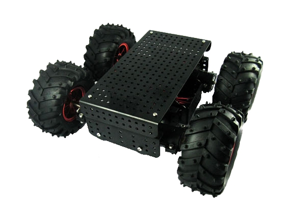 new Dagu Wild Thumper 4WD and Wheel Encoders 75:1 Gearboxes robot — 이미지 2