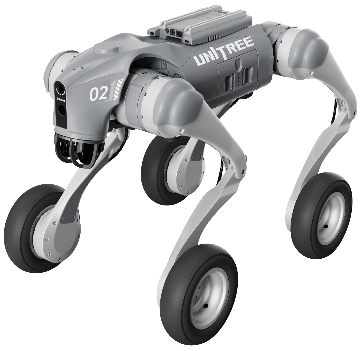 New Unitree Go2-W robot — image 1