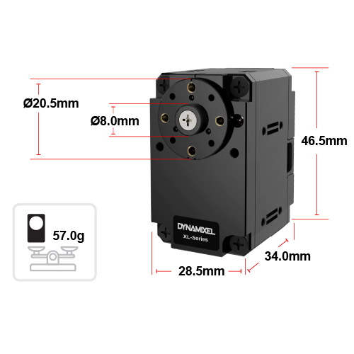 new Robotis XL430-W250-T robot — imagen 3