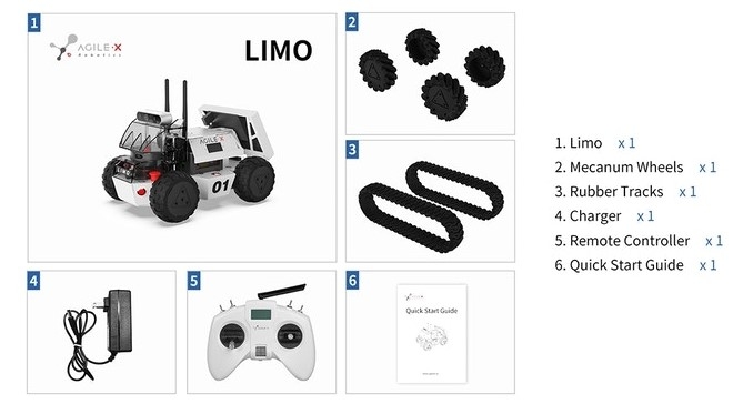 new AgileX LIMO robot — immaġni 2