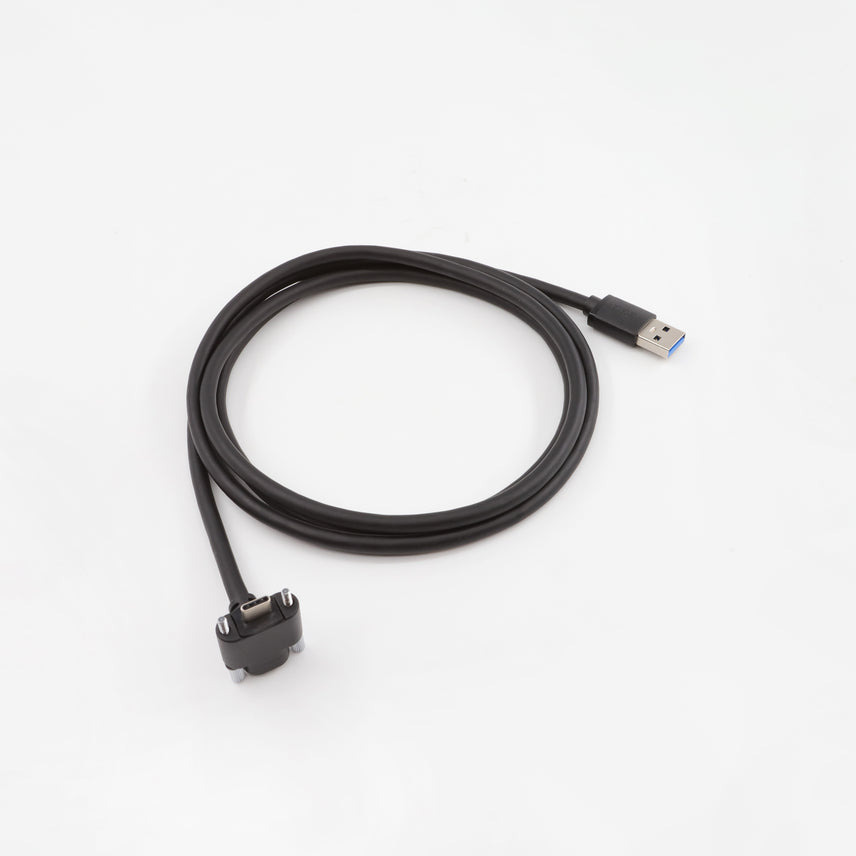 New Stereolabs USB 3.0 Type-C Right Angle Dual Screw Locking Cable - 1.5 m robot — image 1