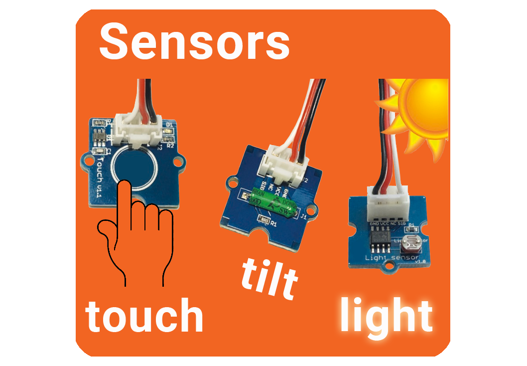 Nuevo Ohbot 2.2 Sensor Pack - light touch and movement robot — imagen 1