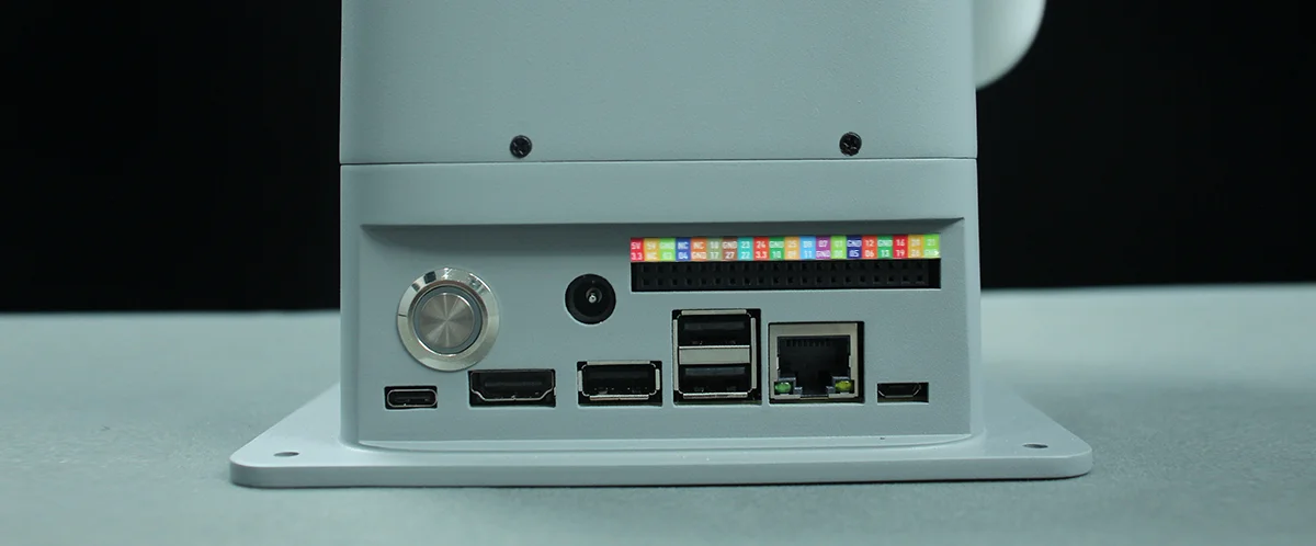 photo of the bottom base of myCobot 280 Jetson