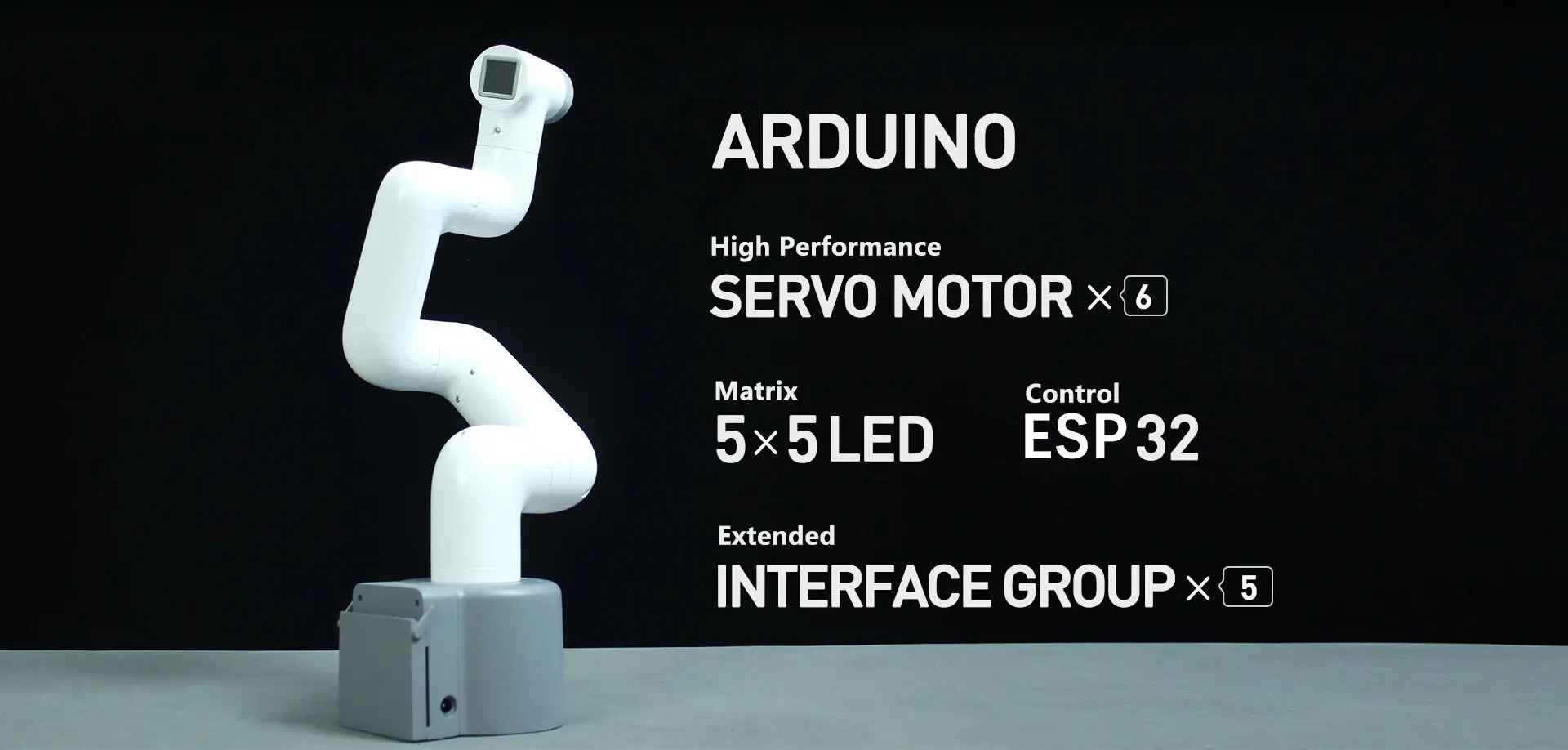 photo of myCobot Arduino with main features