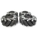 Mecanum Wheel Set for Leo Rover | Generation Robots