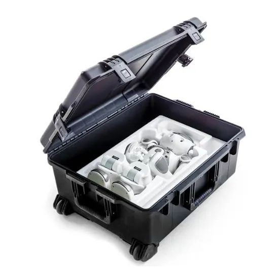 Transport case for humanoid NAO robot